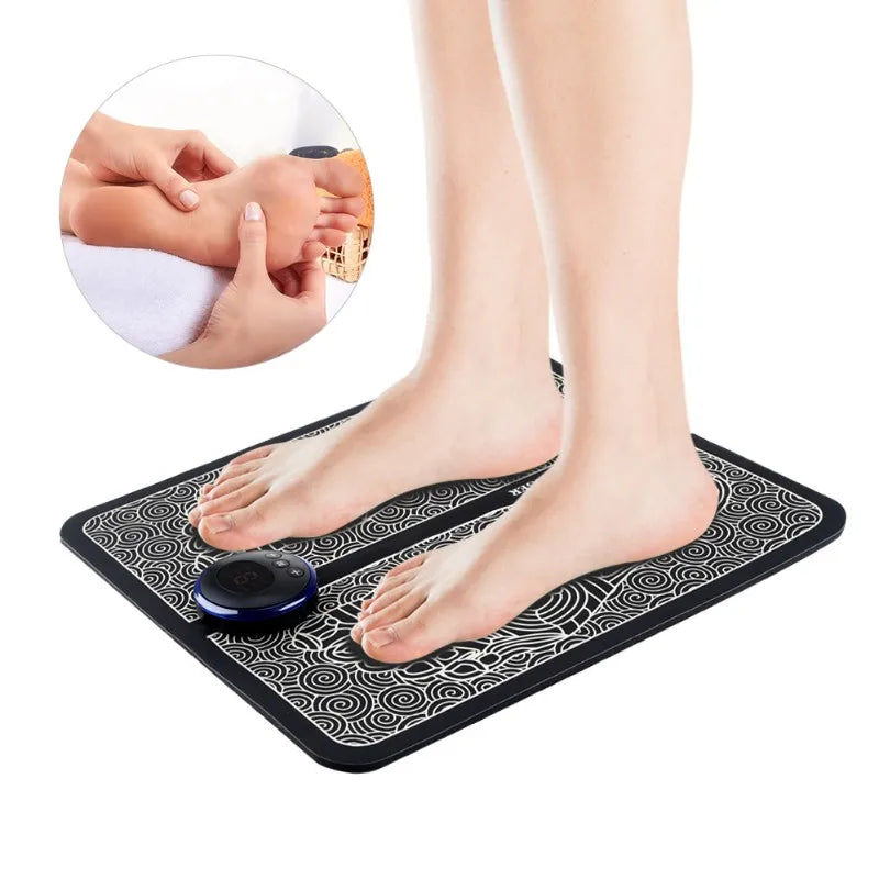 Massageador Elétrico para Pés - Terapia Muscular e Relaxamento