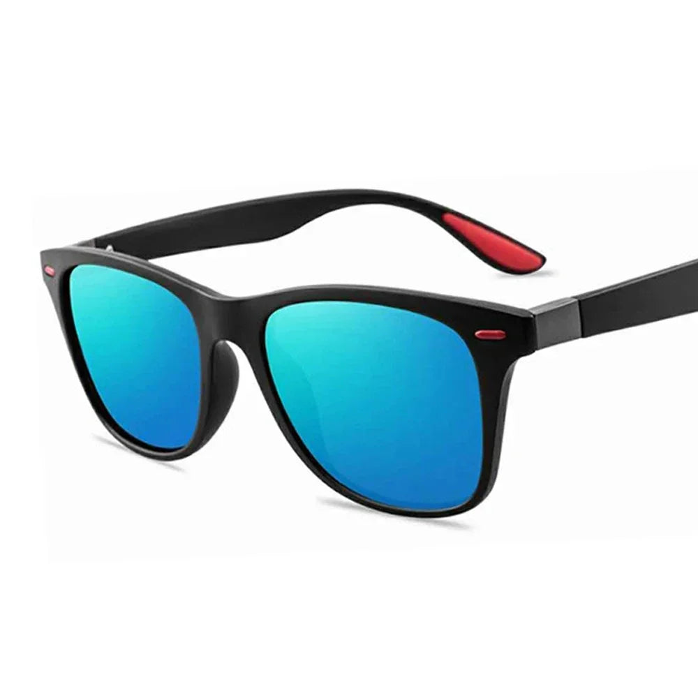 Óculos de Sol Polarizados Quadrados - Femininos e Masculinos, UV400