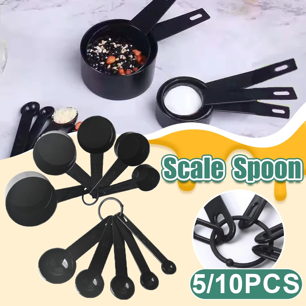 5/10PCS Colheres de Medição Multiuso - Chá, Bolo, Farinha e Mais