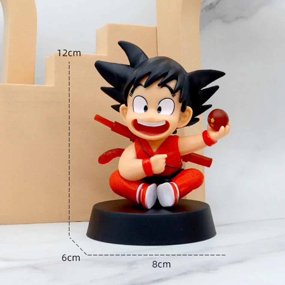 Figura de Ação Dragon Ball Z - Goku Anime Kawaii para Crianças