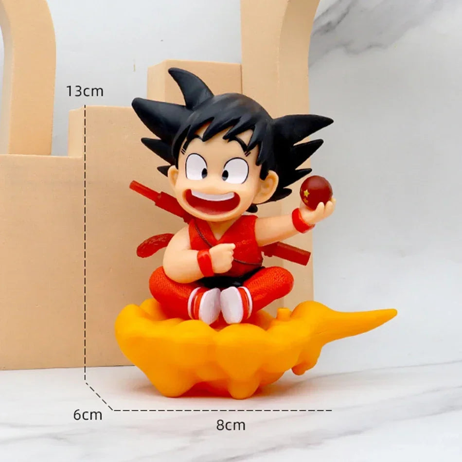 Figura de Ação Dragon Ball Z - Goku Anime Kawaii para Crianças