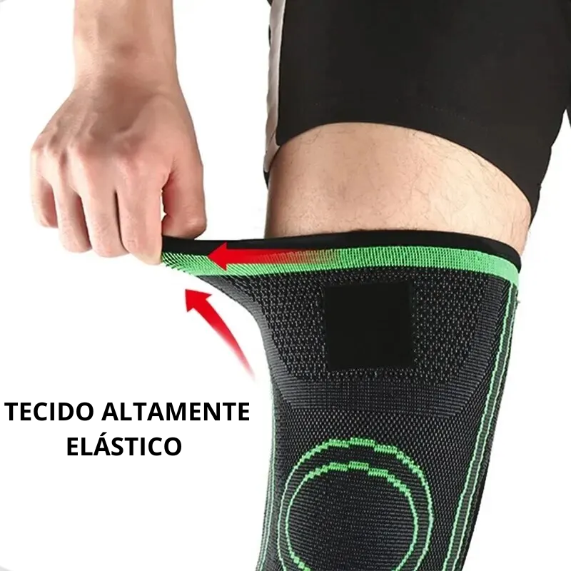 KneeFlex – Joelheira de Compressão Ajustável