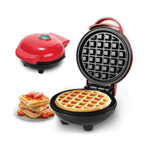 Máquina de Waffle Mini Waffler 110V – Elétrica e Antiaderente