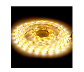 Fita LED 5m 3528 Branco Quente - À Prova d'Água e Dupla Face