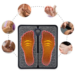 Massageador Elétrico para Pés - Terapia Muscular e Relaxamento