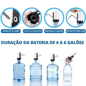 Bomba Elétrica para Galões – Aparelho para Retirada e Bombeamento de Água