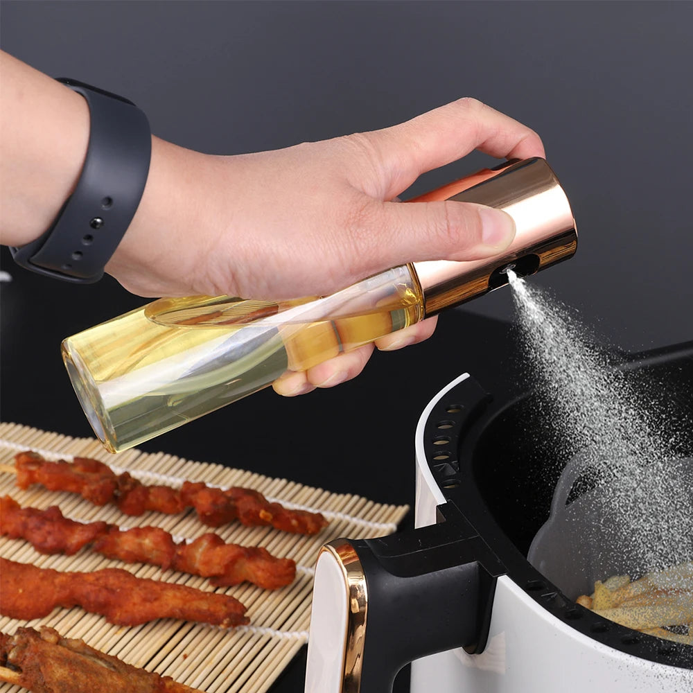 Pulverizador de óleo para cozinhar azeite de oliva garrafa de spray salada grelha churrasco assar ferramenta de cozinha