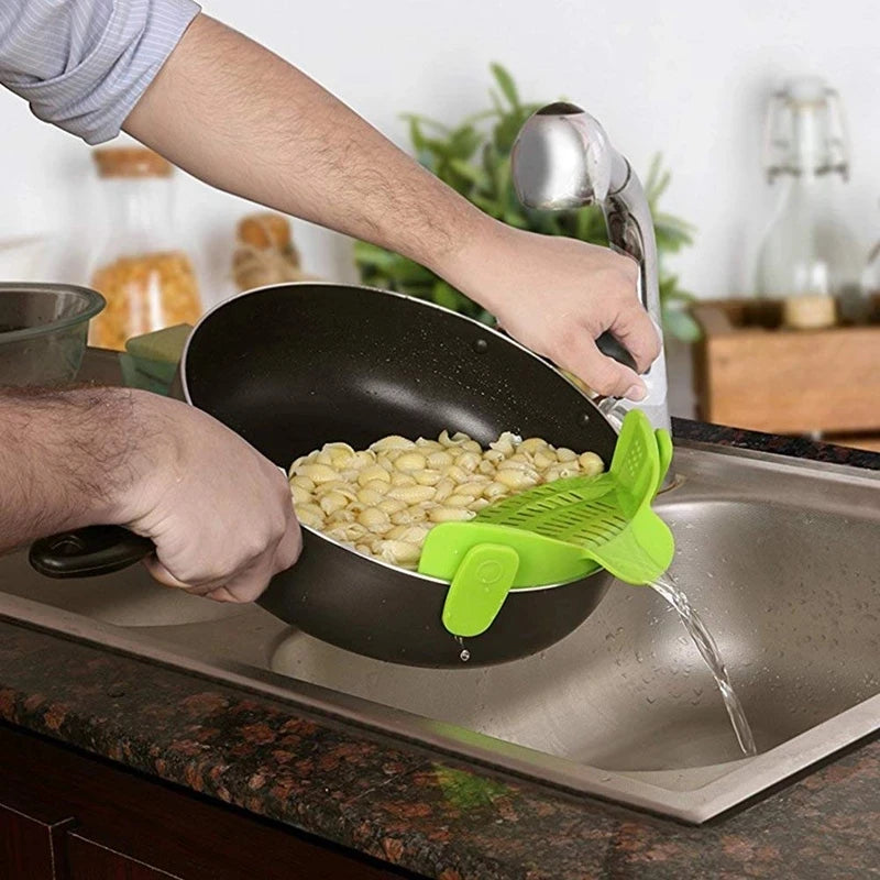 Coador Universal de Silicone para Panela – Antiderrapante e Food Grade