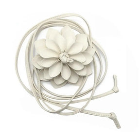 Cinto de Cintura Floral Feminino - Luxo Boêmio com Decoração de Flor