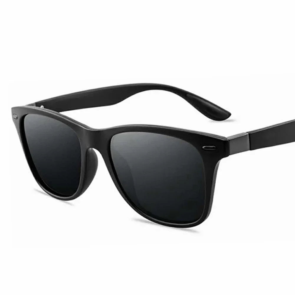 Óculos de Sol Polarizados Quadrados - Femininos e Masculinos, UV400