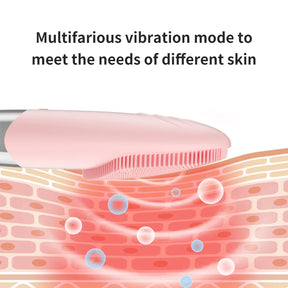 Escova de Limpeza Facial Elétrica Sonic - Massageador e Ferramenta de Cuidados com a Pele