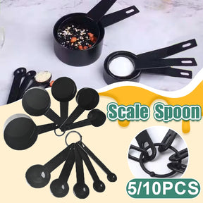 5/10PCS Colheres de Medição Multiuso - Chá, Bolo, Farinha e Mais