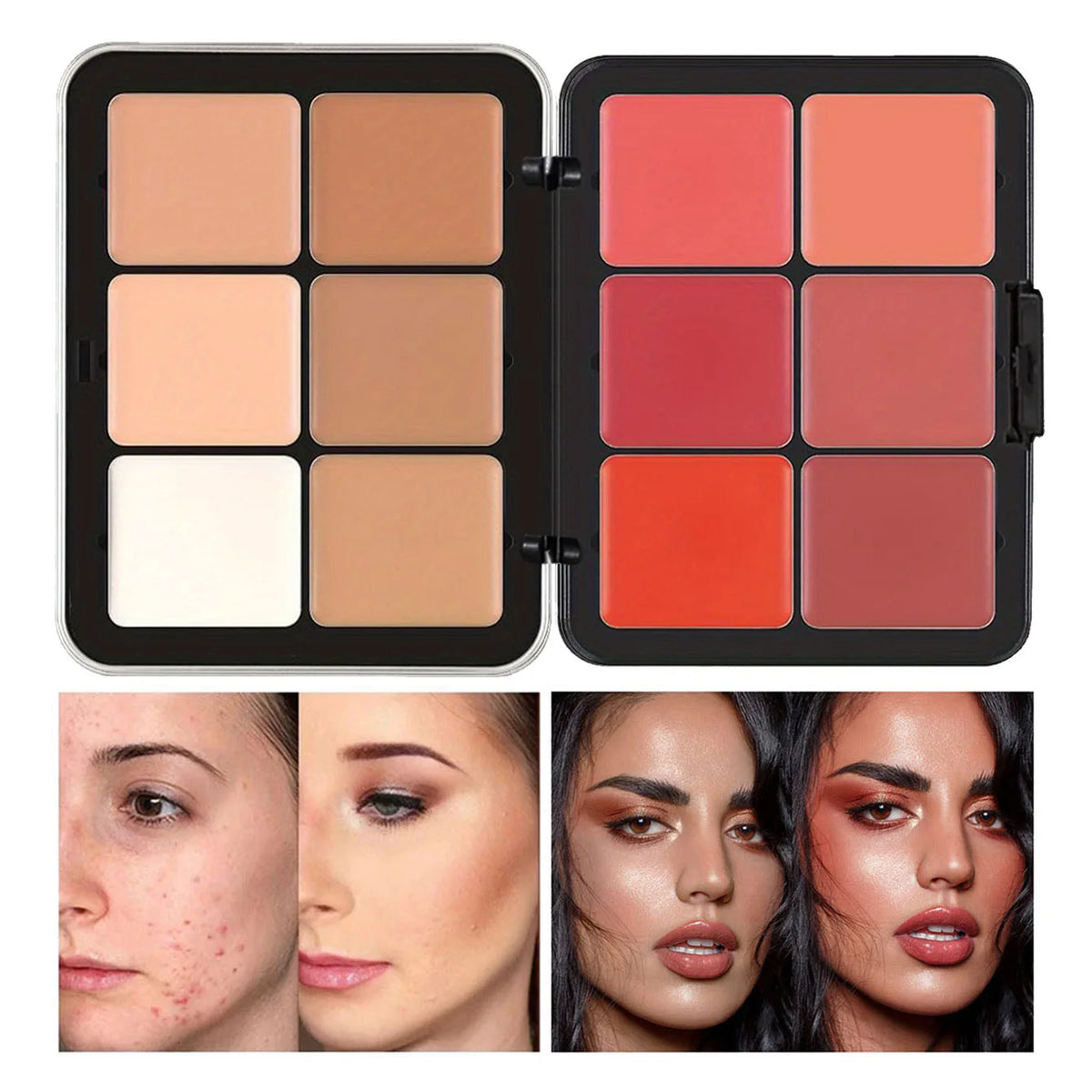 Paleta Completa de Maquiagem 12 Cores