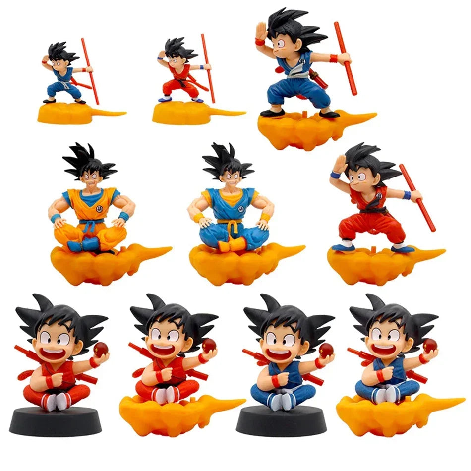 Figura de Ação Dragon Ball Z - Goku Anime Kawaii para Crianças