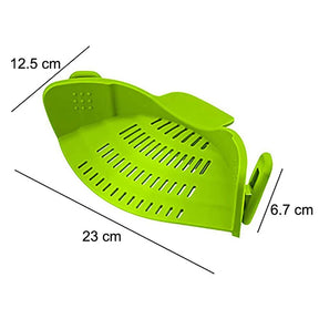 Coador Universal de Silicone para Panela – Antiderrapante e Food Grade