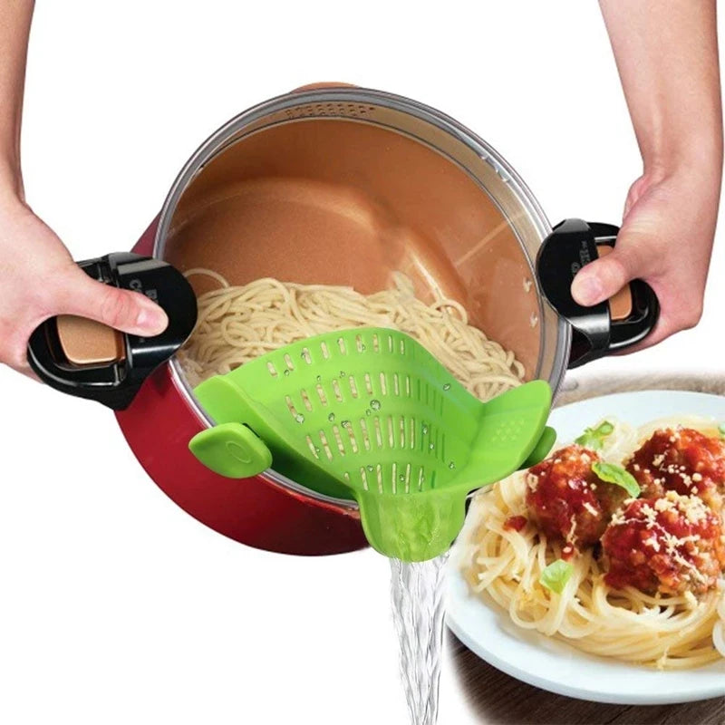 Coador Universal de Silicone para Panela – Antiderrapante e Food Grade
